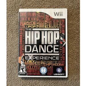 The Hip Hop Dance Experience Nintendo Wii Ubisoft 2012 RVL-P-SUOE missing manual